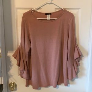 Light pink/ blush large dress top